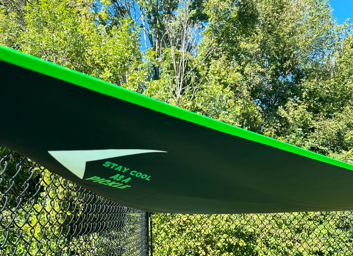 Stay Cool As A Pickle Sunshade Solution Black color