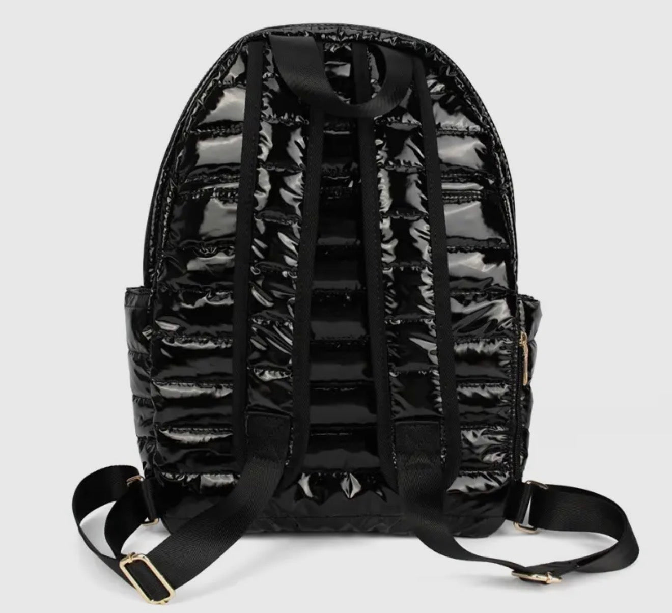 Black Glossy Pickleball backpack bag