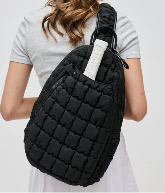 Match Point Pickleball and Paddle Tennis bag - color black