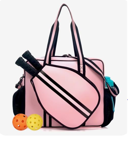 Pink Neoprene Pickleball bag