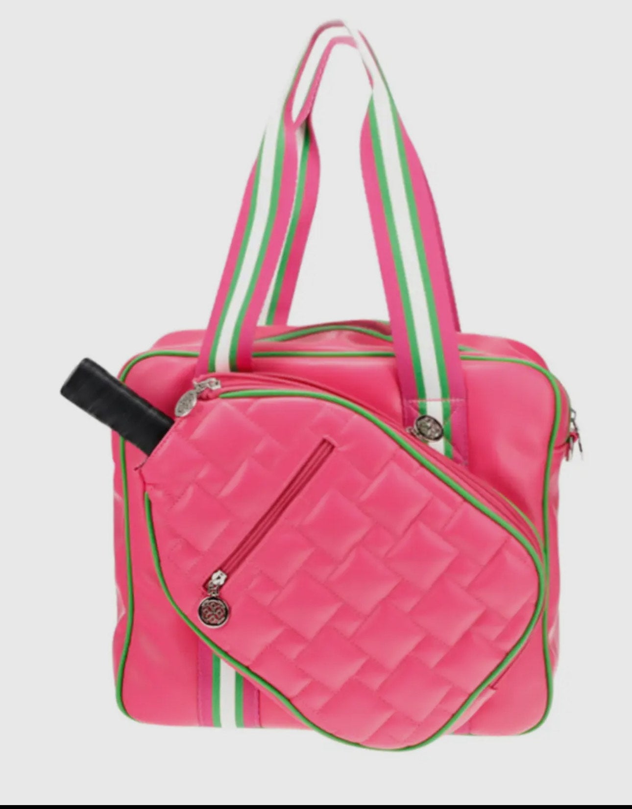 New Bubble Gum Pink Pickleball tote bag