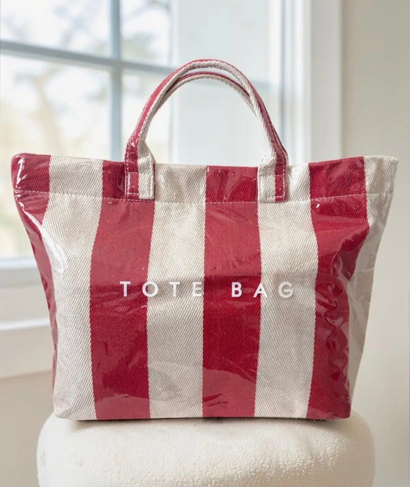 Red Tote bag