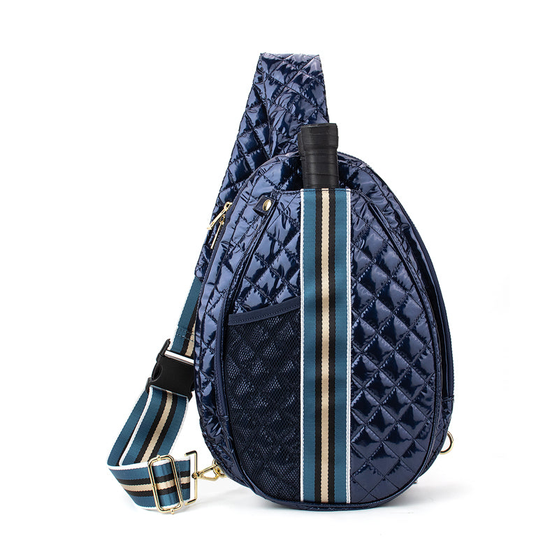 Blue Fashionable Pickleball Sling Bag