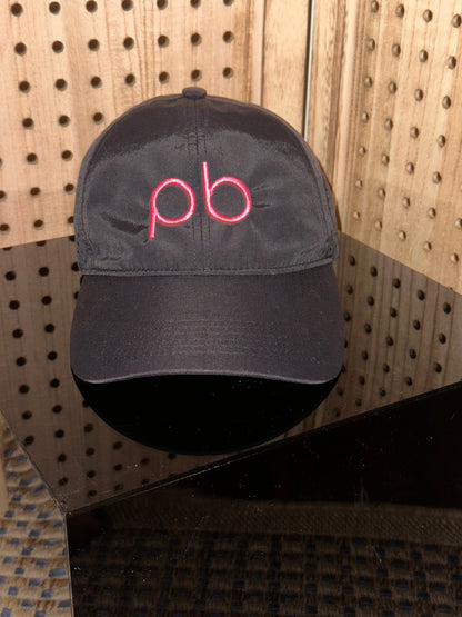 Black and Pink Pickleball Hat