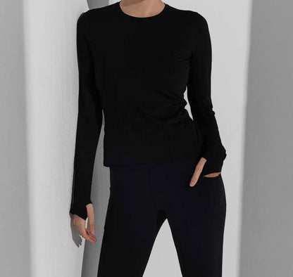 Inphorm Black long sleeve shirt