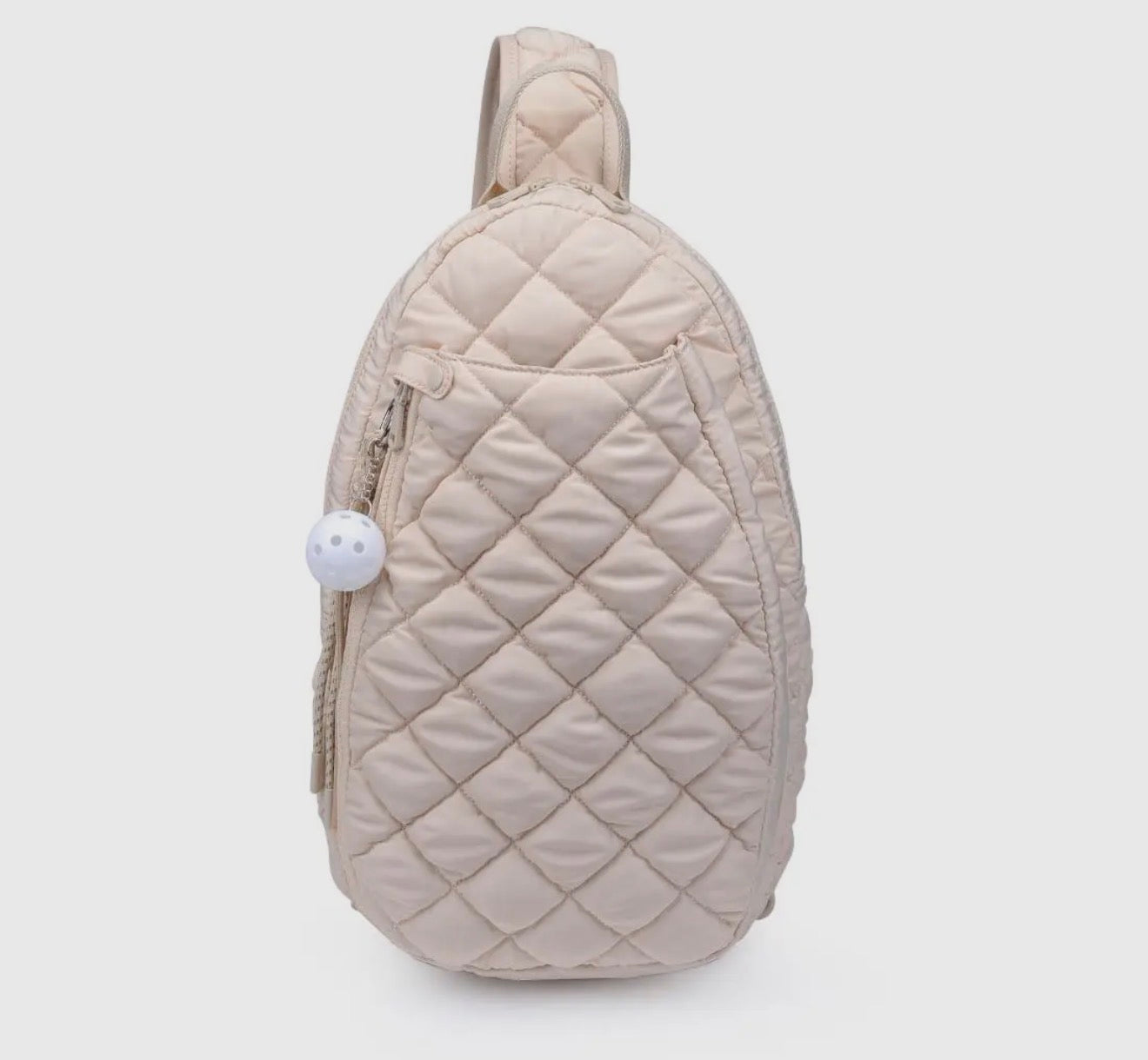 Match point Sling pickleball bag cream color