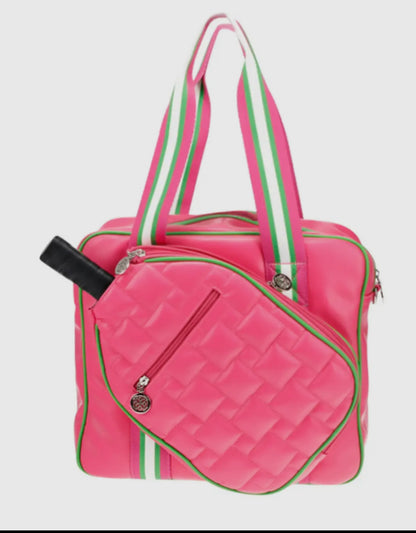 New Bubble Gum Pink Pickleball tote bag