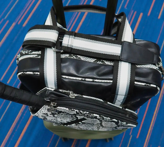 New Snakeskin pb Pickleball Tote Style bag