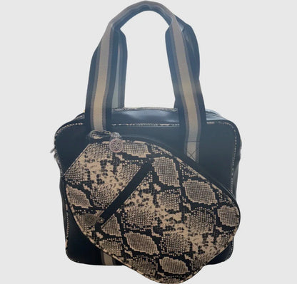New Snakeskin pb Pickleball Tote Style bag