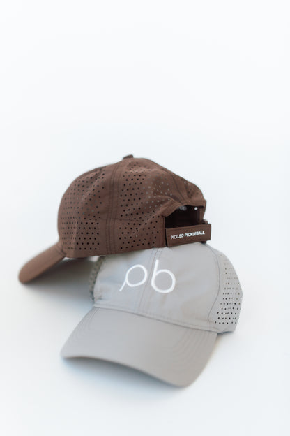 Mocha pickleball hat