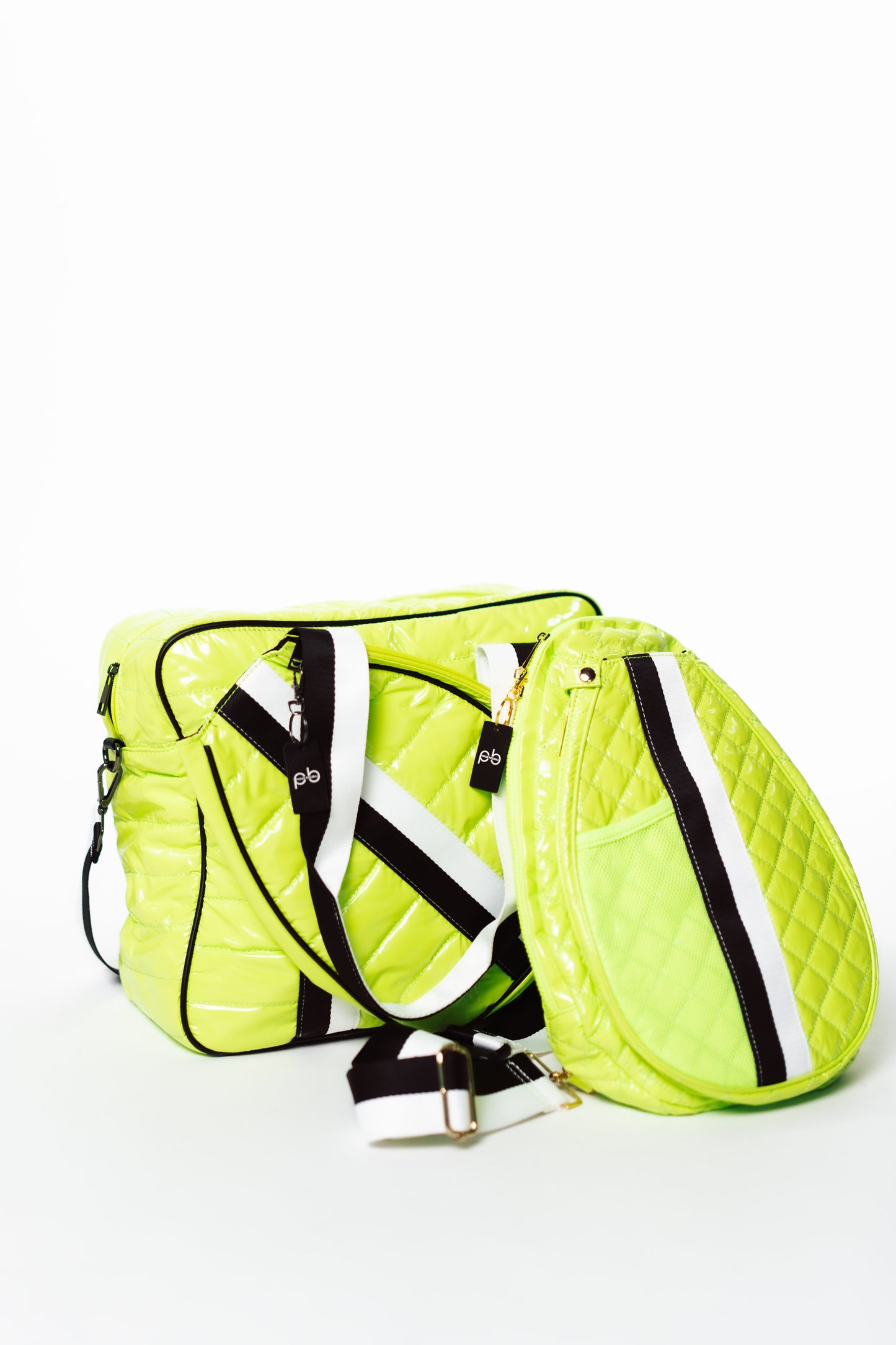 New meet the Pickler Pickleball Sling bag - Lime / yellow green color