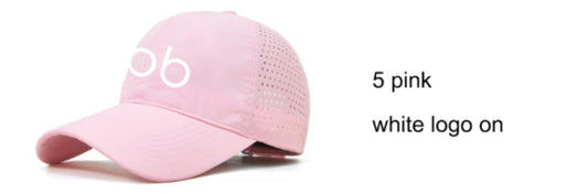 Pink Hat with Neon green pb logo