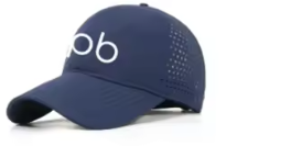 Navy Hat with Light blue pb logo