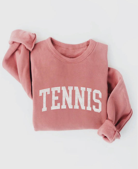 Tennis Sweatshirt Mauve