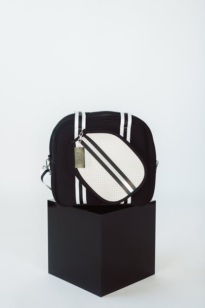 Fashionable Pickleball Bag black and white