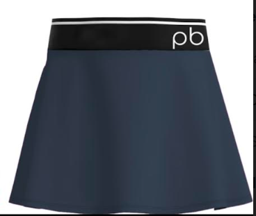 Pickleball / Tennis Skirt in Blue Gray color