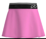 Pickleball / Tennis pb logo Skirt - Pink